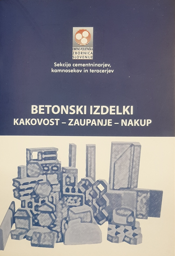 priročnik BETONSKI IZDELKI